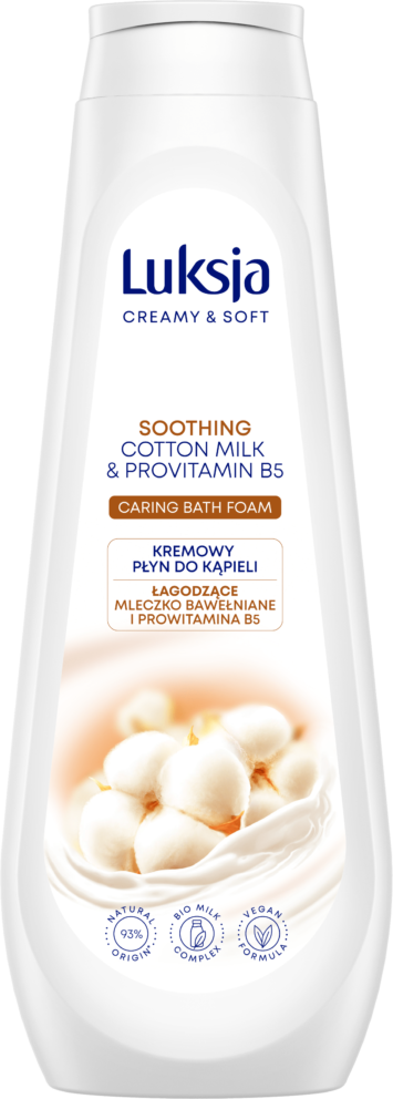 Luksja pena do kúpeľa cotton milk&provitamin B5 900ml
