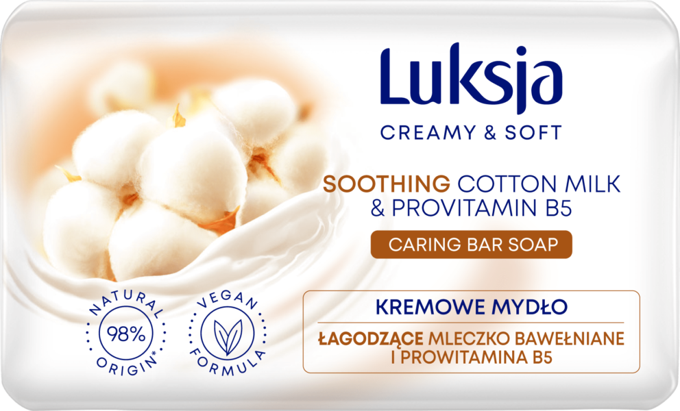 Luksja mydlo cotton milk&provitamin B5 90g