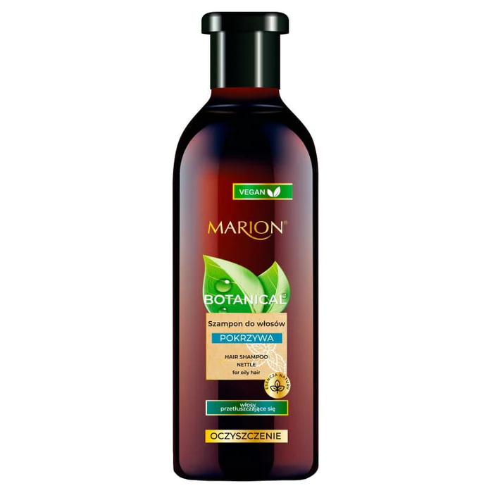 Marion šampón na mastné vlasy  Žihľava 400ml