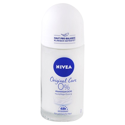 Nivea deodorant roll-on 0% Original Care 50ml