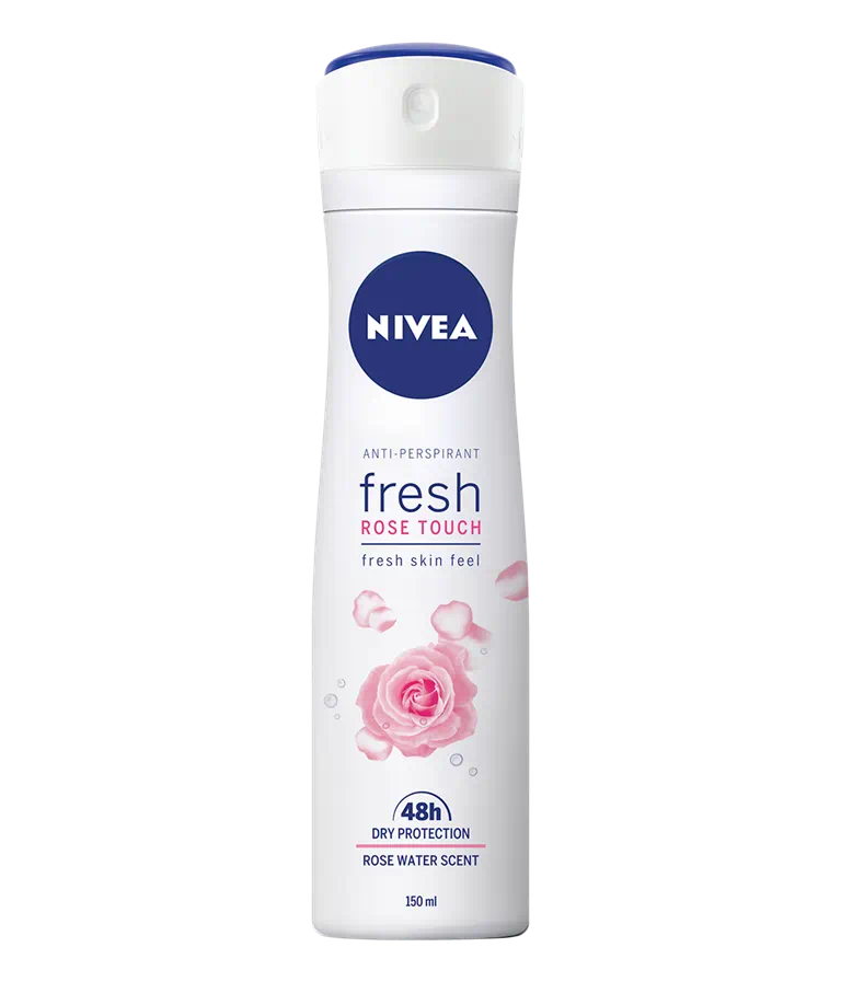 NIVEA  deo fresh rose touch 150ML