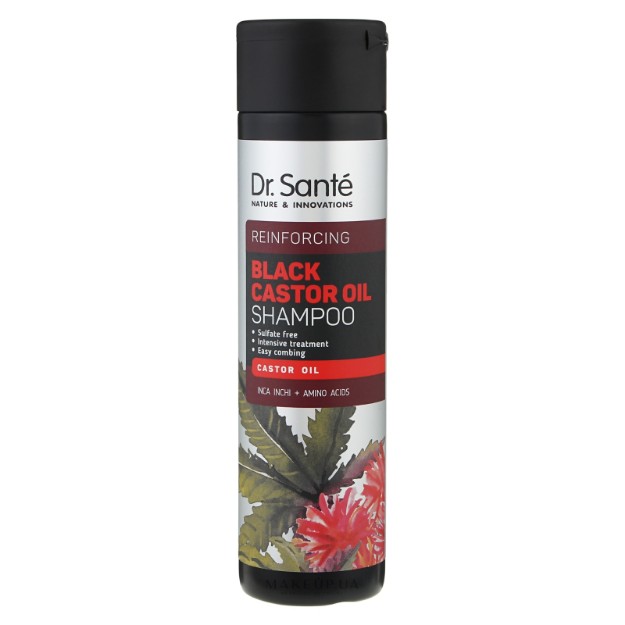 Dr. Santé Black Castor oil šampón 250ml