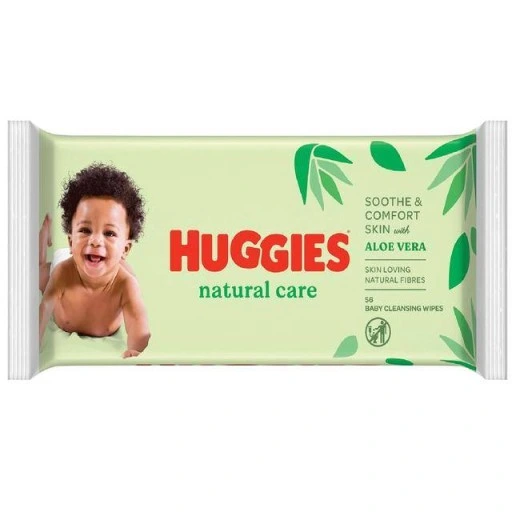 Huggies detské obrúsky aloe vera 56ks Huggies detské obrúsky aloe vera 56ks