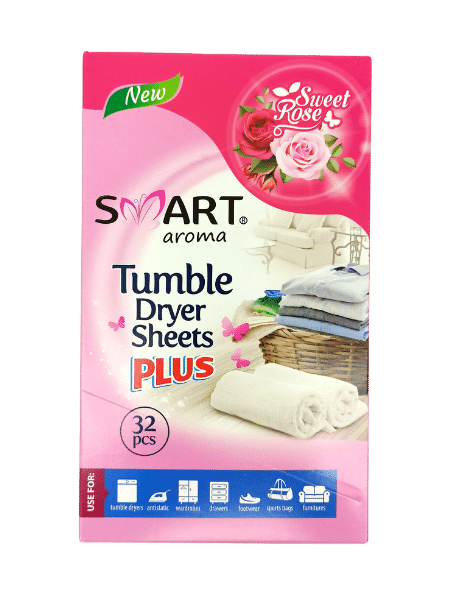 Smart obrúsky do sušičky sweet rose 32ks