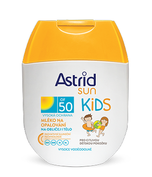 ASTRID Sun mlieko na opaľ. detské SPF50 80ml