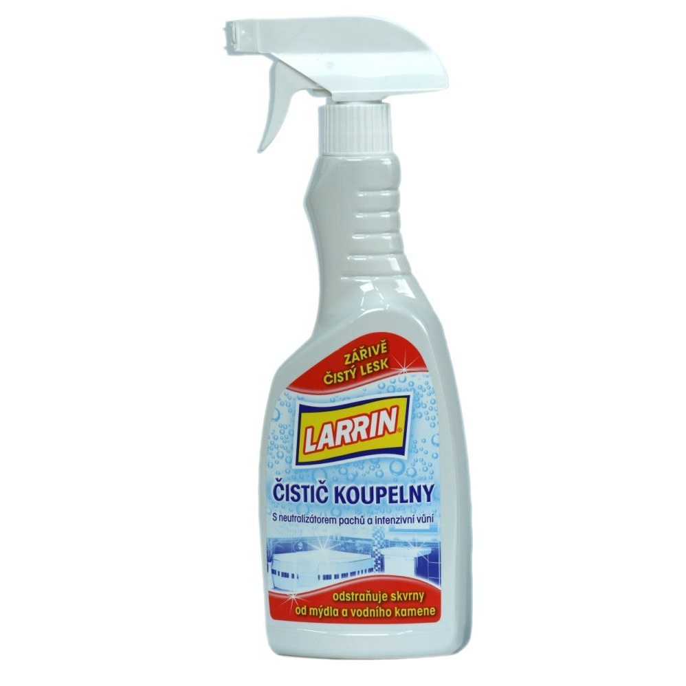 Larrin čistič na kúpeľne s rozprašovačom 500ml