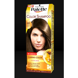 PALETTE COLOR SHAMPOO 221 STREDNE HNEDÝ