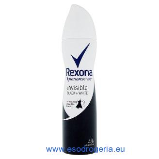 REXONA ANTIPERSPIRANT INVISIBLE BLACK+WHITE 150ML