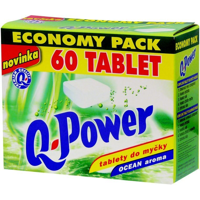 Q POWER TABLETY DO UMÝVAČKY RIADU 60KS