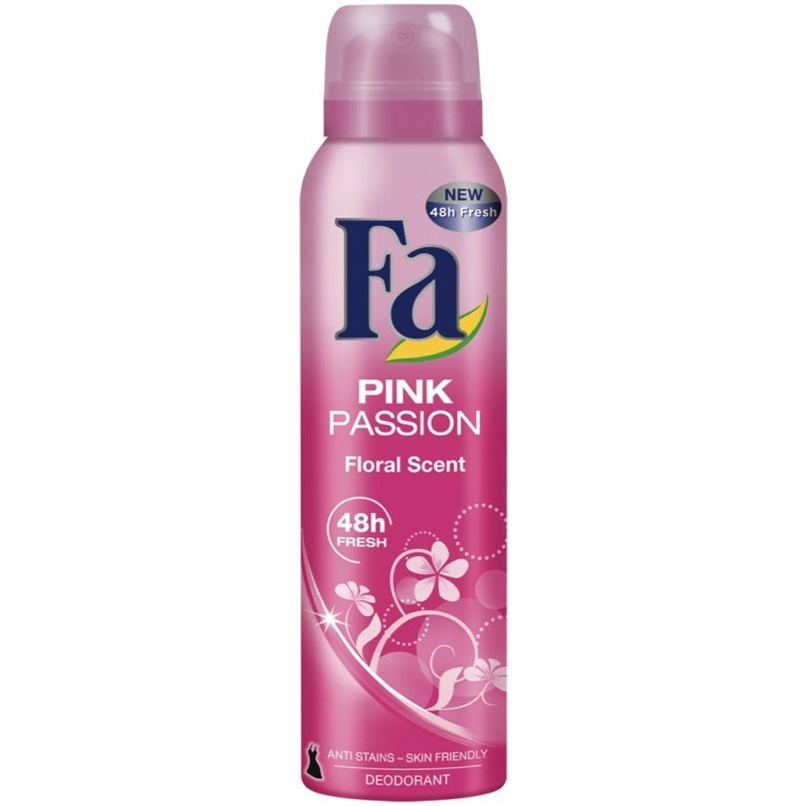 FA DEZODORANT WOMEN PINK PASSION FLORAL SCENT 150ML