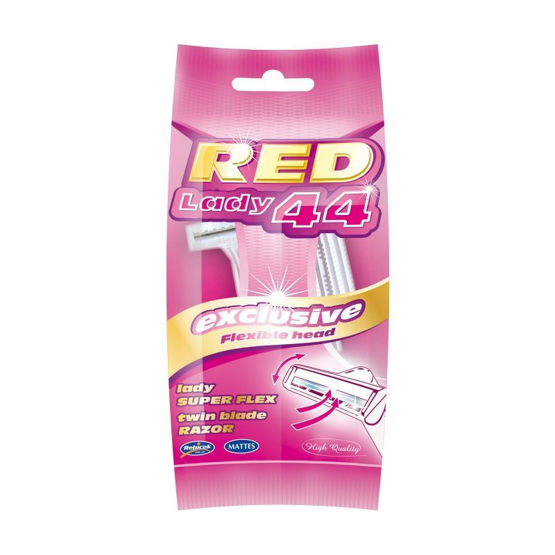 RED 44 LADY WOMEN EXCLUSIVE DVOJBR. HOLIACI STROJ. S VÝKYVNOU HLAVICOU 5KS/ 473