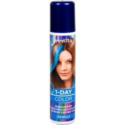 1-DAY FAREBNÝ SPREJ NA VLASY TYRKYSOVÝ  50ML 1-DAY FAREBNÝ SPREJ NA VLASY TYRKYSOVÝ  50ML
