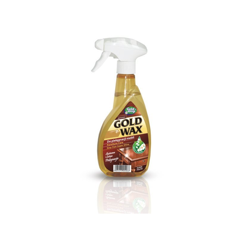 GOLD WAX PROSTRIEDOK NA NÁBYTOK S MECHANICKÝM ROZPRAŠOVAČOM  400ML