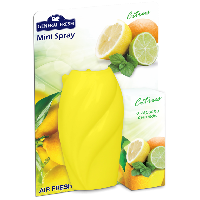 GENERAL FRESH OSVIEŽOVAČ MINI SPREJ CITRÓN 12ML