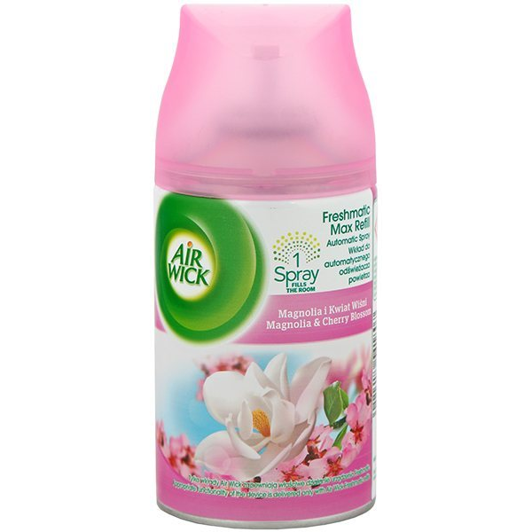 AIR WICK FRESHMATIC MAX MAGNÓLIA A KVET VIŠNE / NÁHRADNÁ NÁPLŇ / 250ML