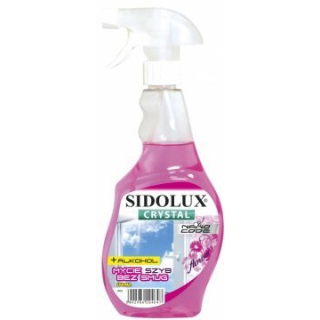SIDOLUX CRYSTAL NA SKLÁ A ZRKADLÁ PROTI ZAHMLIEVANIU 500ML
