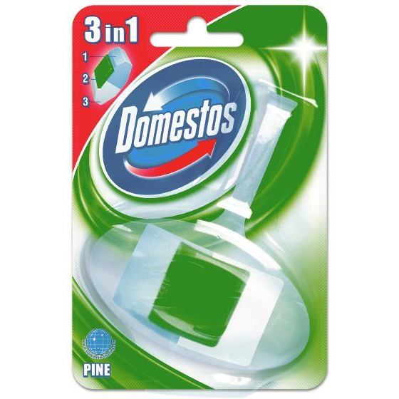 DOMESTOS TUHÝ WC BLOK 3V1 PINE 40G