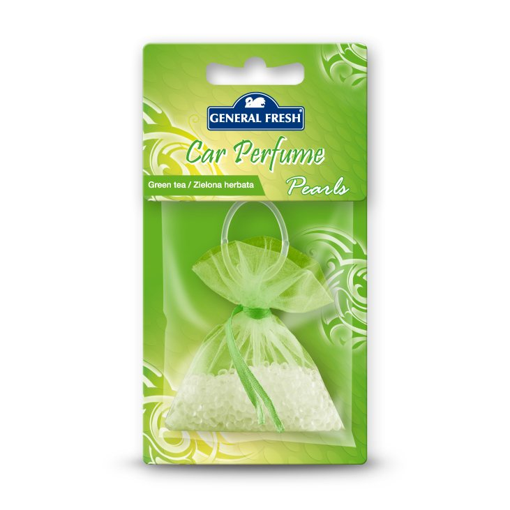 GENERAL FRESH CAR PERFUME PEARLS GREEN TEA 20G