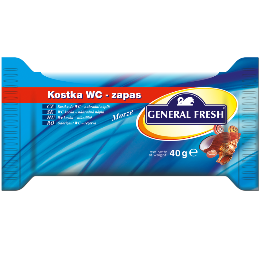 GENERAL FRESH WC KOŠÍK OCEÁN NÁHRADNÁ NÁPLŇ 40G