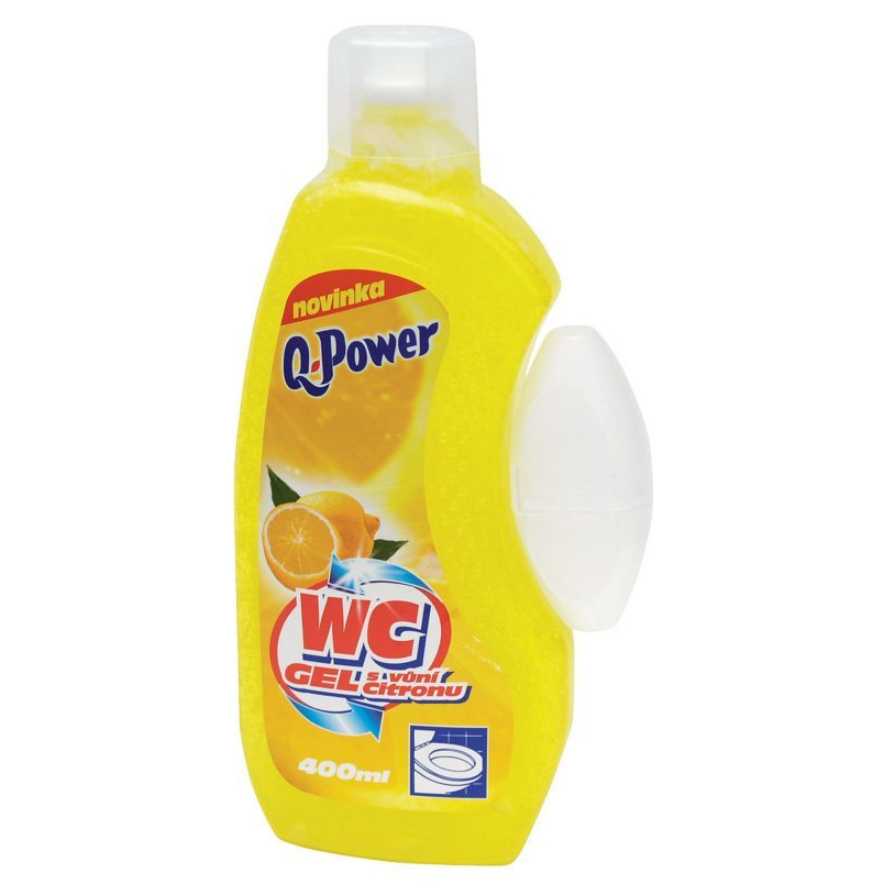 Q Power WC gél citrón 400ML