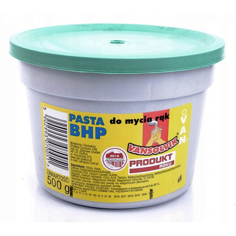BHP pasta na umývanie rúk 500G