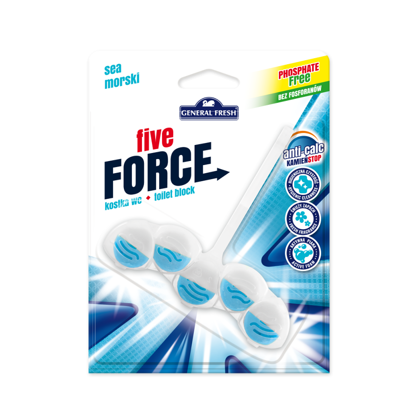 General Fresh Five Force Ocean WC blok morská vôňa 50 g