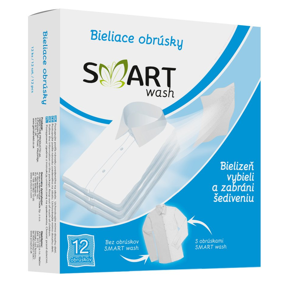 Smart Wash bieliace obrúsky 14ks