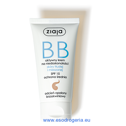 Ziaja BB krém na mastnú a zmiešanú pokožku opálený 50ml