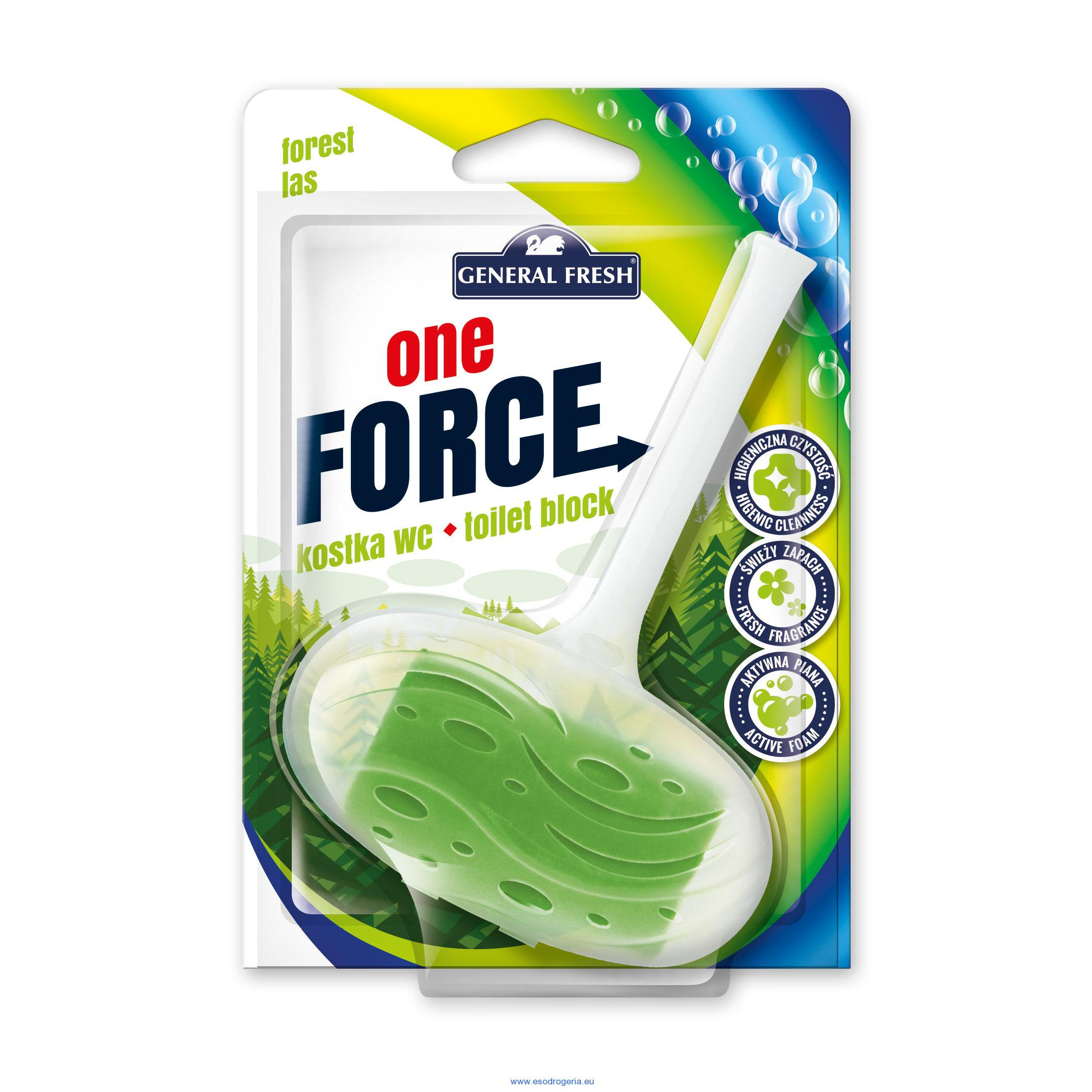 General Fresh WC kocka košík One Force les 40g