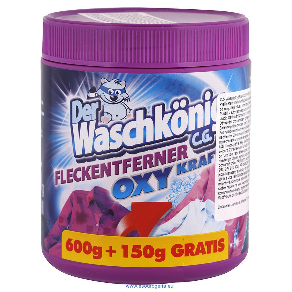 Waschkönig práškový odstraňovač škvŕn OXY KRAFT 750G 