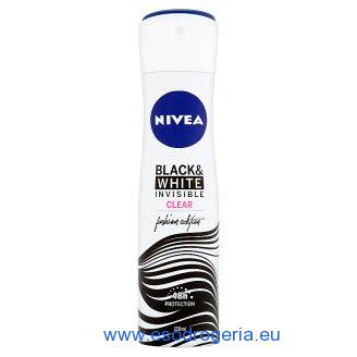 Nivea antiperspirant Black & White Clear 150ML
