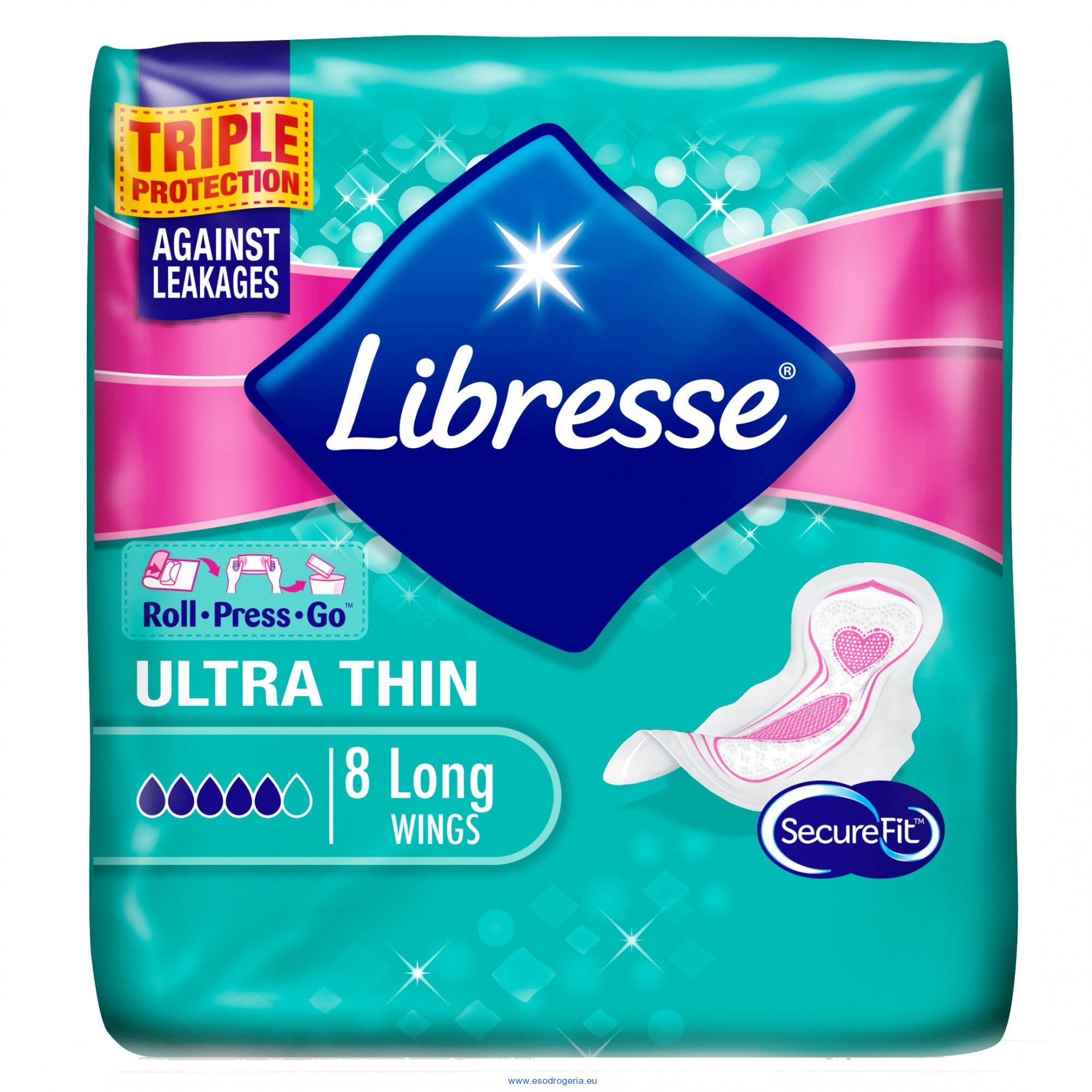 Libresse ultra thin long wings 8ks